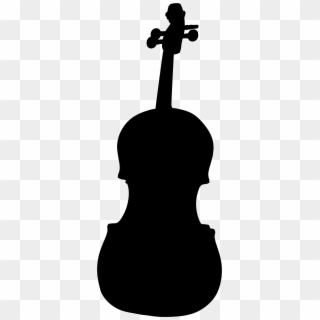This Free Icons Png Design Of Violin Silhouette Clipart