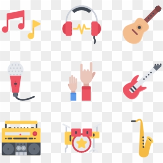 Music - Cartoon Icon Music Png Clipart