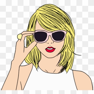 Taylor Swift Court Case Empowers Victims Seeking Justice - Taylor Swift Clipart Sunglasses - Png Download