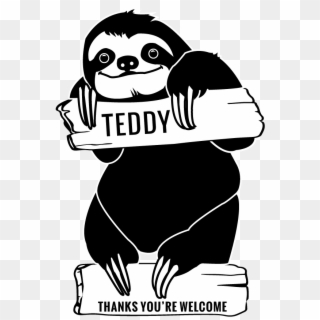 Sloth - Illustration Clipart