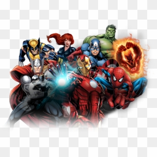Marvel Png Pluspng Pluspng - Marvel Super Heroes Png Clipart