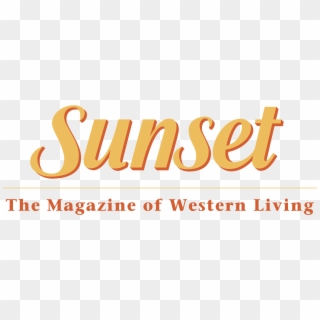 Sunset Magazine Logo Png Transparent - Sunset Magazine Clipart