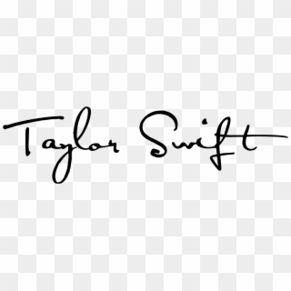 Taylor Swift - Taylor Swift Signature Red Clipart