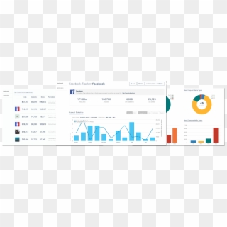 Facebook Analytics Dashboards Clipart