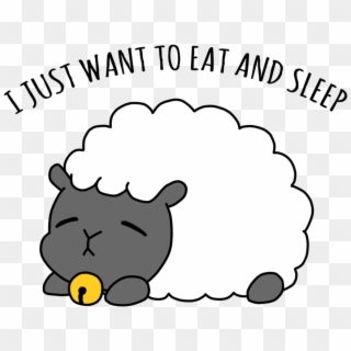Sheep Sleep Cartoon Png Clipart