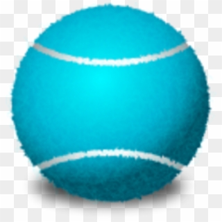 Blue Tennis Ball Racket Png - Tennis Ball Clip Art Transparent Png