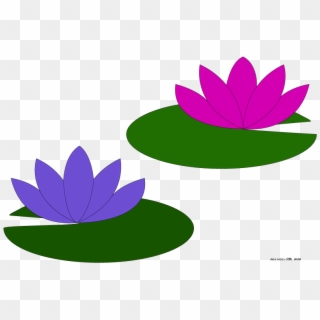 Go Back Gallery For Lily Pad Flower Clipart - Lily Clipart Small - Png Download