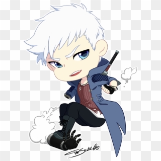 I'm So Happy That We Get Another Game I Missed My Boys - Nero Dmc 5 Fan Art Clipart