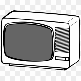 Electronics Television Tv Tv Set - Clip Art Of Tv - Png Download