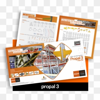 Almacén / Logística - Flyer Clipart