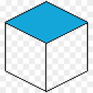 Ahora Tenemos Que Borrar Esas Líneas Negras Debajo - Cube One Side Shaded Clipart