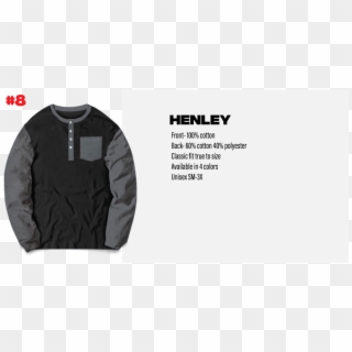 Henley - Sweater Clipart