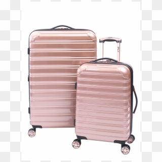 Royalty Free Stock Fibertech Rose Gold Ifly Luggage - Rose Gold Colour Suitcase Clipart