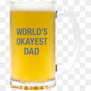 World's Okayest Dad - Beer Stein Clipart