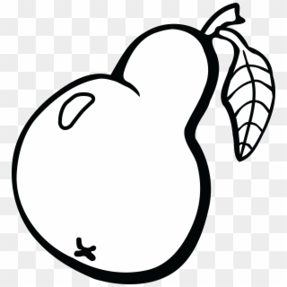 Pear Clipart Coloring - Clipart Image Of Pear - Png Download