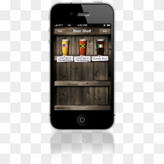 Beer Shelf Mobile - Shelf Clipart