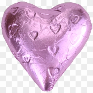 Light Pink Milk Chocolate Heart - Heart Clipart