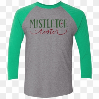 Mistletoe Tester Faithbox Designs - Long-sleeved T-shirt Clipart