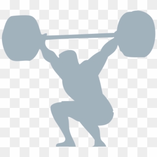 Weightlifter Drawing Class - Powerlifting Clipart