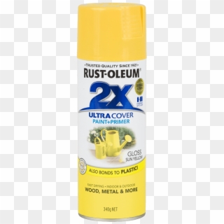 Paint Spray Yellow Sun Gloss - Spray Paint Yellow Can Clipart