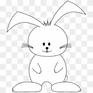Color Easter Bunny Template 226100 - Easter Bunny Outline Clipart
