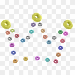Fruit Loops Corona De Cereal - Circle Clipart