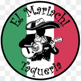 Dead Mariachi Calavera Mexican Guitar Black & White - El Mariachi Taqueria Clipart