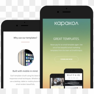 Karakol - Beautiful Html Phone Template Clipart