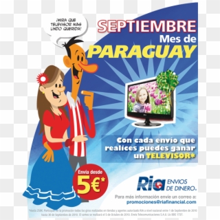 Paraguay - Ria Money Transfer Clipart