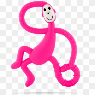 Pink Dancing Monkey Teether - Mordedor Monkey Clipart