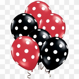 Veja Também Estas - Red White And Black Balloons Clipart