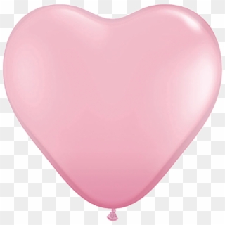 Extra Large Heart Shaped Latex Balloon - Pink Balloon In Heart Shape Clipart