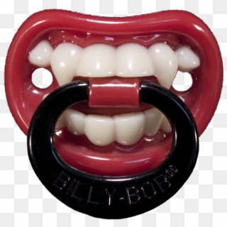 Vampire Teeth Pacifier Clipart