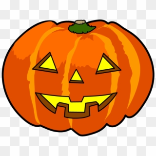 Face Clipart Pumpkin - Pumpkin Halloween Clip Art - Png Download