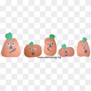 Cut Out 5 Pumpkins Of Different Shapes - Jack-o'-lantern Clipart