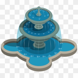 3 Stage Fountain - Clipart Fountain - Png Download