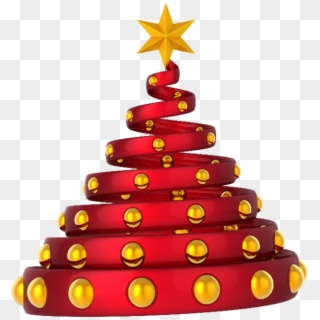 Abstract Christmas Tree - Albero Di Natale Stilizzato Clipart