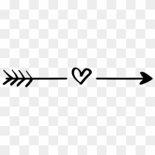 #arrow #boho #arrows #heart #freetoedit - Flecha Com Coração Png Clipart