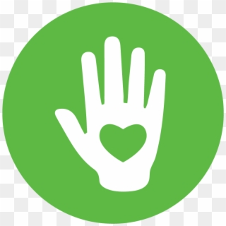 Hand With Heart - Spring Boot Logo .png Clipart