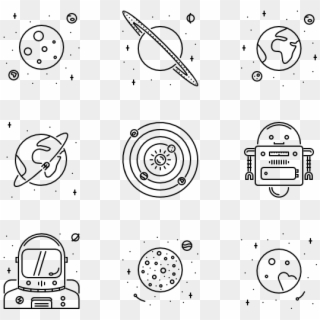 Space - Circle Clipart