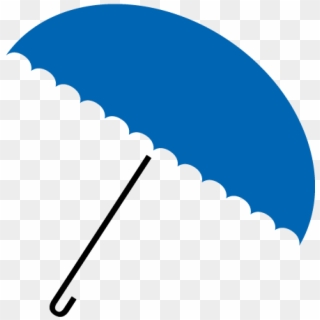 The Blue Umbrella - Umbrella Clipart