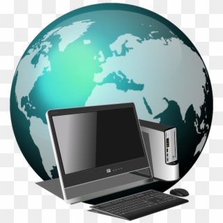 Comprar Ordenadores Renovados - Global Computer Business Clipart
