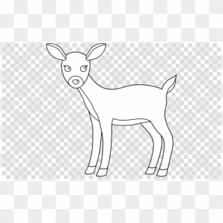 Deer Black And White Png Clipart White-tailed Deer - Jake The Dog Png Transparent Png