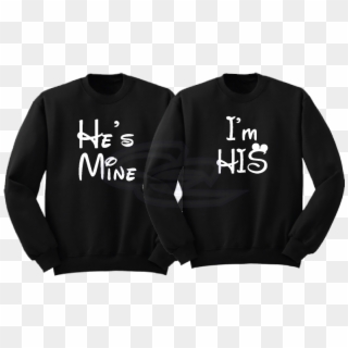 Lgbt Gay Matching Shirts I'm His He's Mine With Innitials - He's Mine I M His Clipart