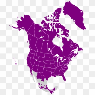 Same-sex Adoption Map North America - Alternative History Of America Maps Clipart
