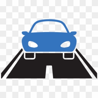 Dubai Clipart Png - Car In Road Icon Transparent Png
