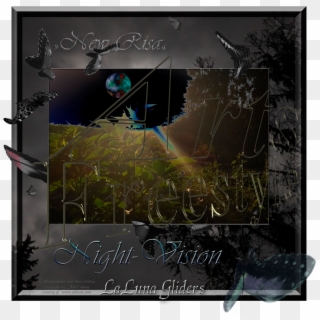 Artsfreestyle Night-vision Laluna Gliders New Risa - Graphic Design Clipart