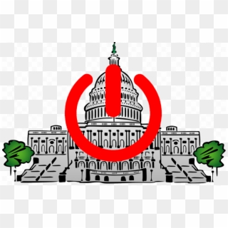 Government Shutdown And The 116th Congress - Cartoon House Of Representatives Clipart