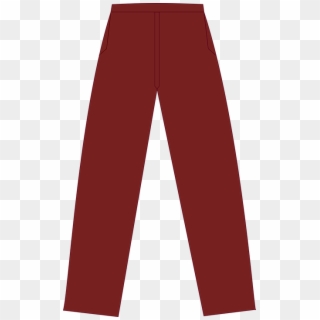 Pantalones, Granate, Paño - Pocket Clipart
