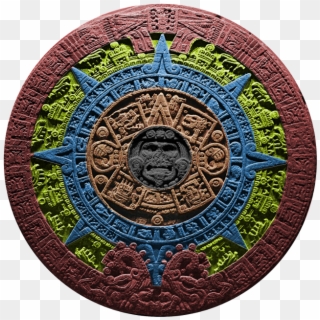 Piedra Del Sol Image - Latin American Cultural Art Clipart